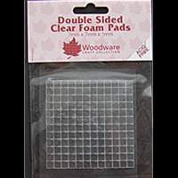 7x7x1mm CLEAR MOUNTING PADS - Click Image to Close